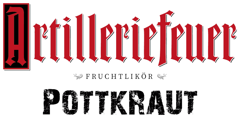 Artilleriefeuer Fruchtlikör und Pottkraut